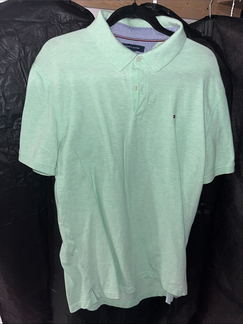 Tommy Hilfiger Light Mint Green Polo Shirt